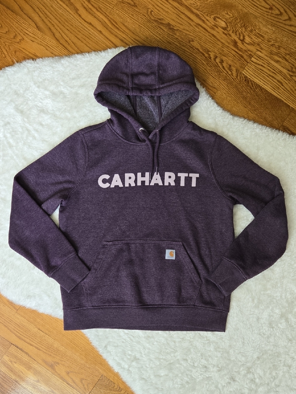 Carhartt Relaxed Fit Hoodie, Womens Medium